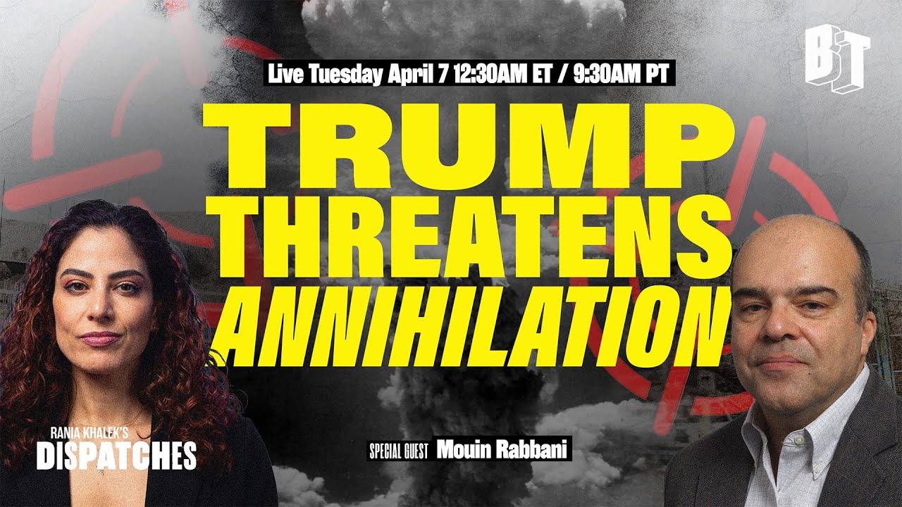 Iran Defiant as Trump Threatens ‘A Civilization Will Die Tonight,’ w/ Mouin Rabbani