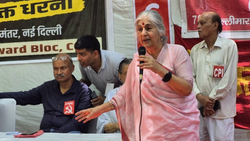 senior CPI(M) leader Subhashini Ali