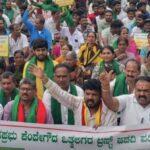 farmer protest in Bangalore