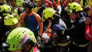 Rescue efforts in Venezuela