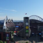 Seattle Stadium before the World Cup round of 16 soccer match between the United States and Belgium in Seattle, Monday, July 6, 2026.