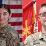Isabella Gonzales, left, and Tyler James Feehan, right