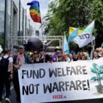 anti-war protest