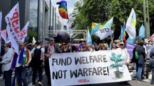 anti-war protest