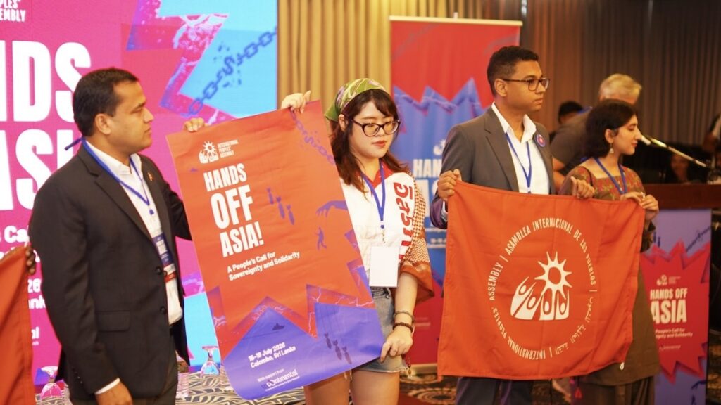 Hands Off Asia conference