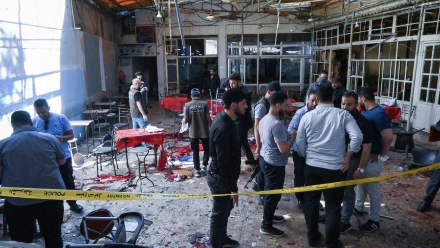 Damascus bombing aftermath