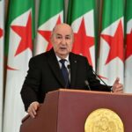Algerian President Abdelmadjid Tebboune
